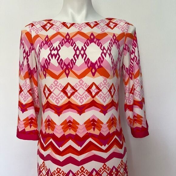 Eliza J Mod 60s style shift dress - Picture 4 of 6